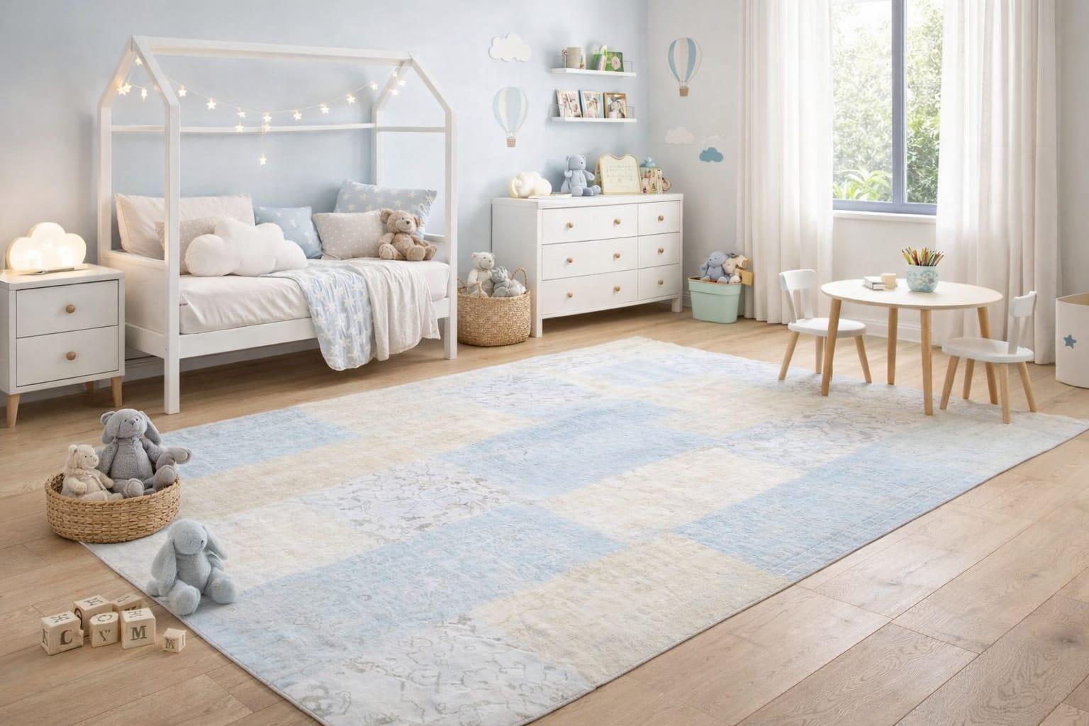 שטיח  מודפס עדין מידה 190*133