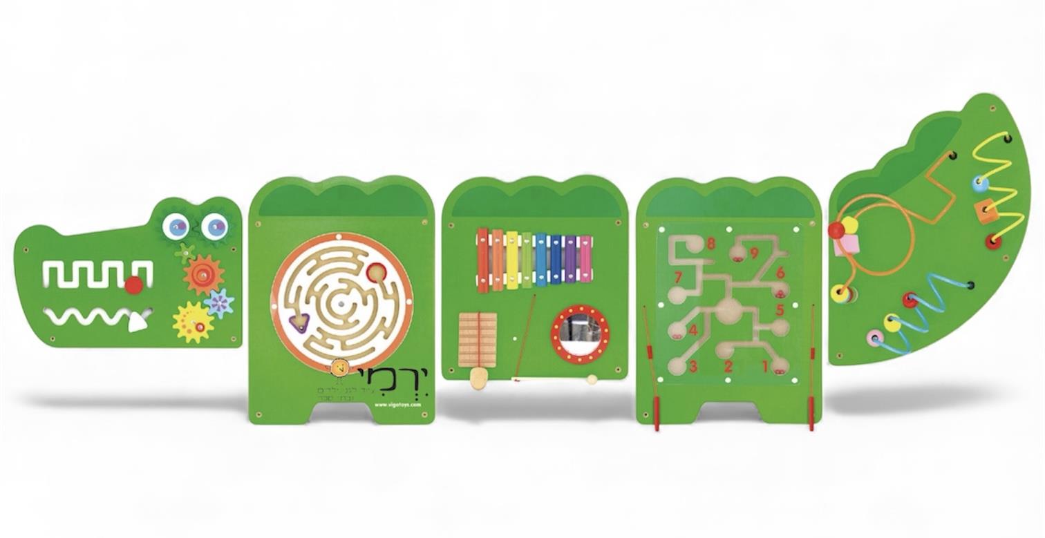 לוח פעילות לקיר דגם קורקודיל גדול