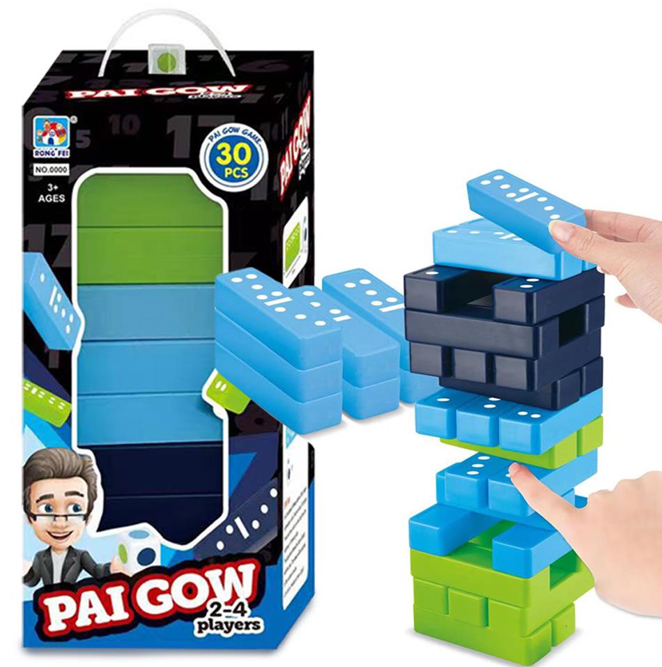 דומינו ענק + קוביית צבעים