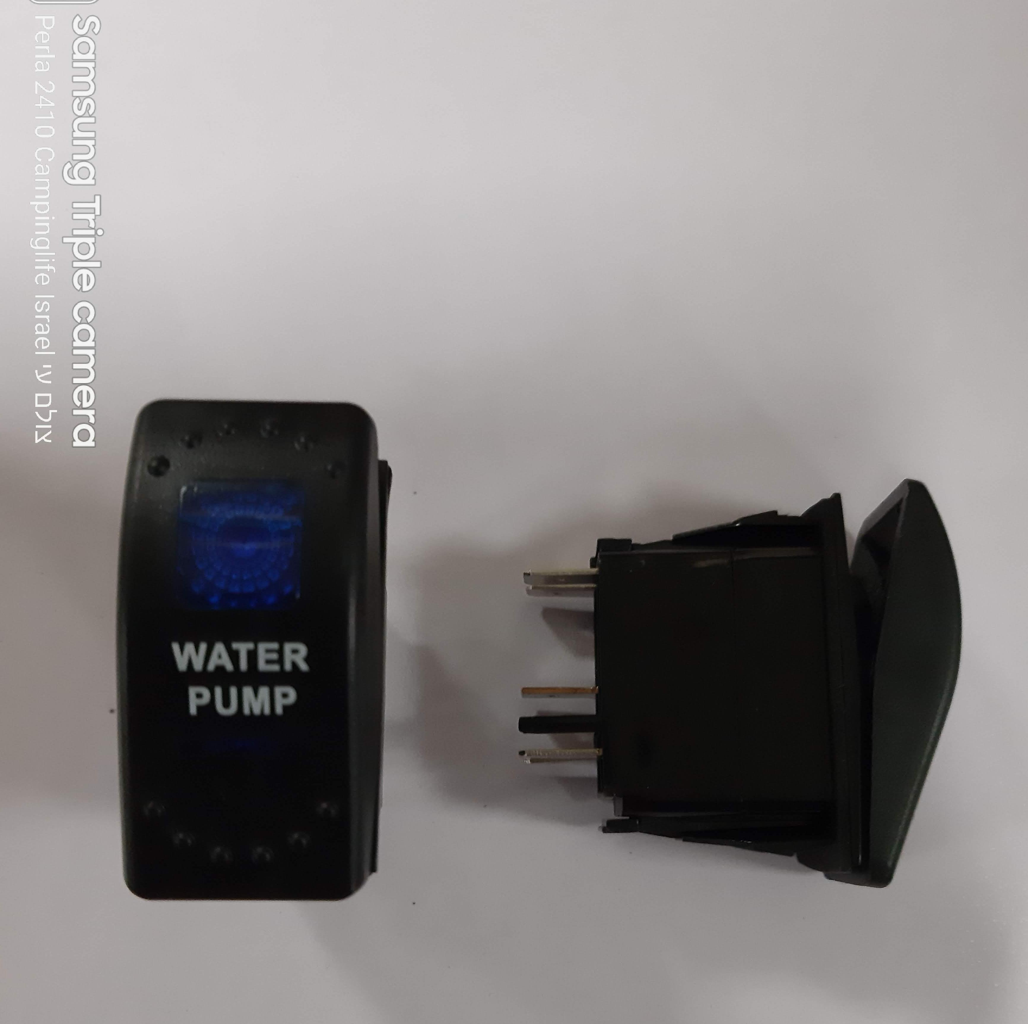 מתג כפתור הפעלה מפסקים לרייזר טרקטורן RZR ולרכב מוארים לגיפים קרוואנים ואופנועים קמפינג לייף