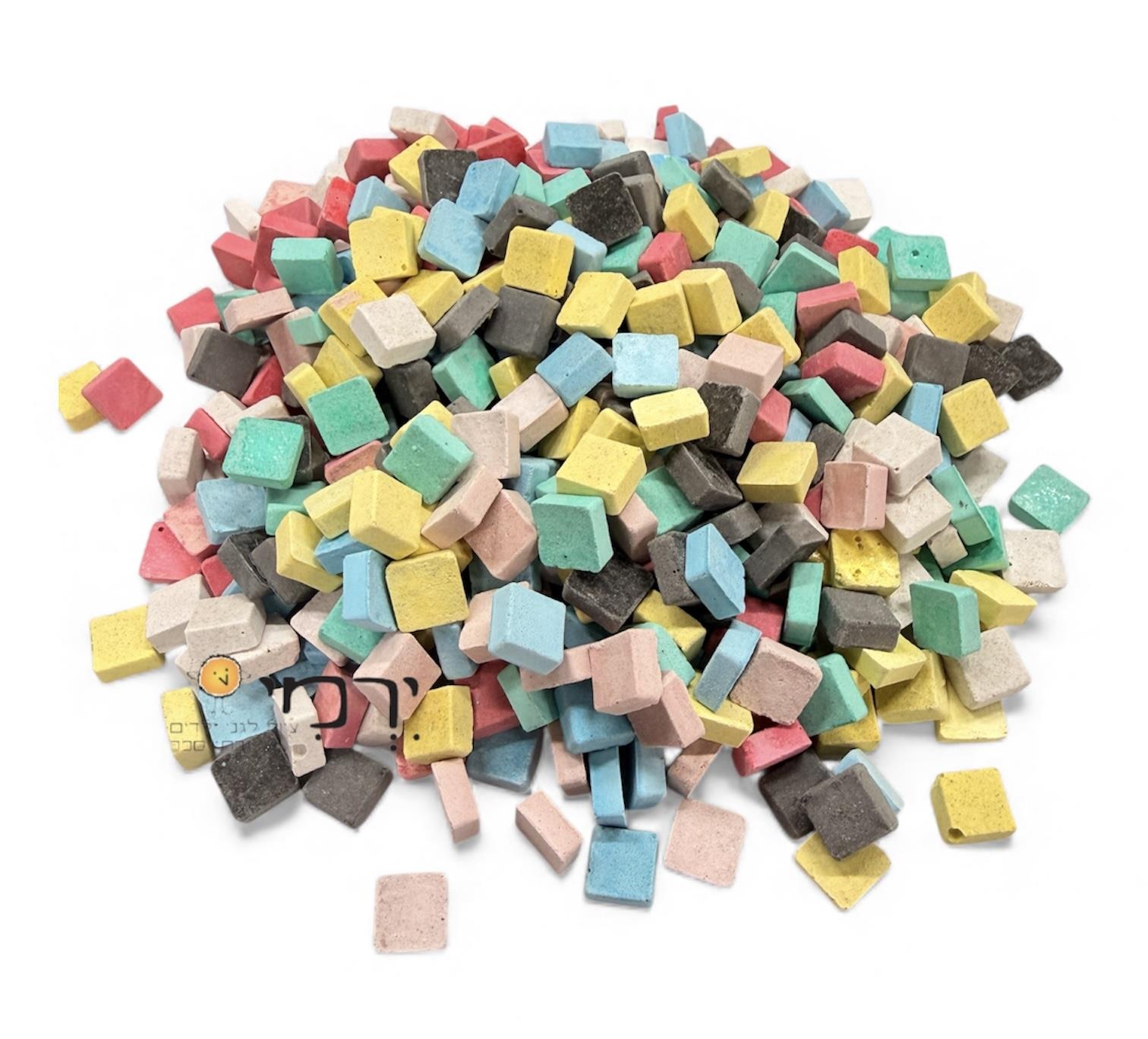 פסיפס אבן בגוונים טבעיים 1 ק"ג