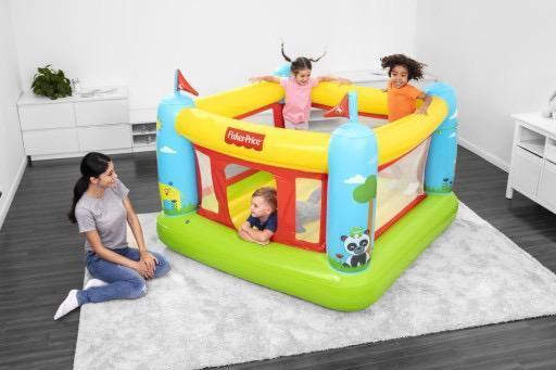 מתקן מתנפח fisher price + מפוח