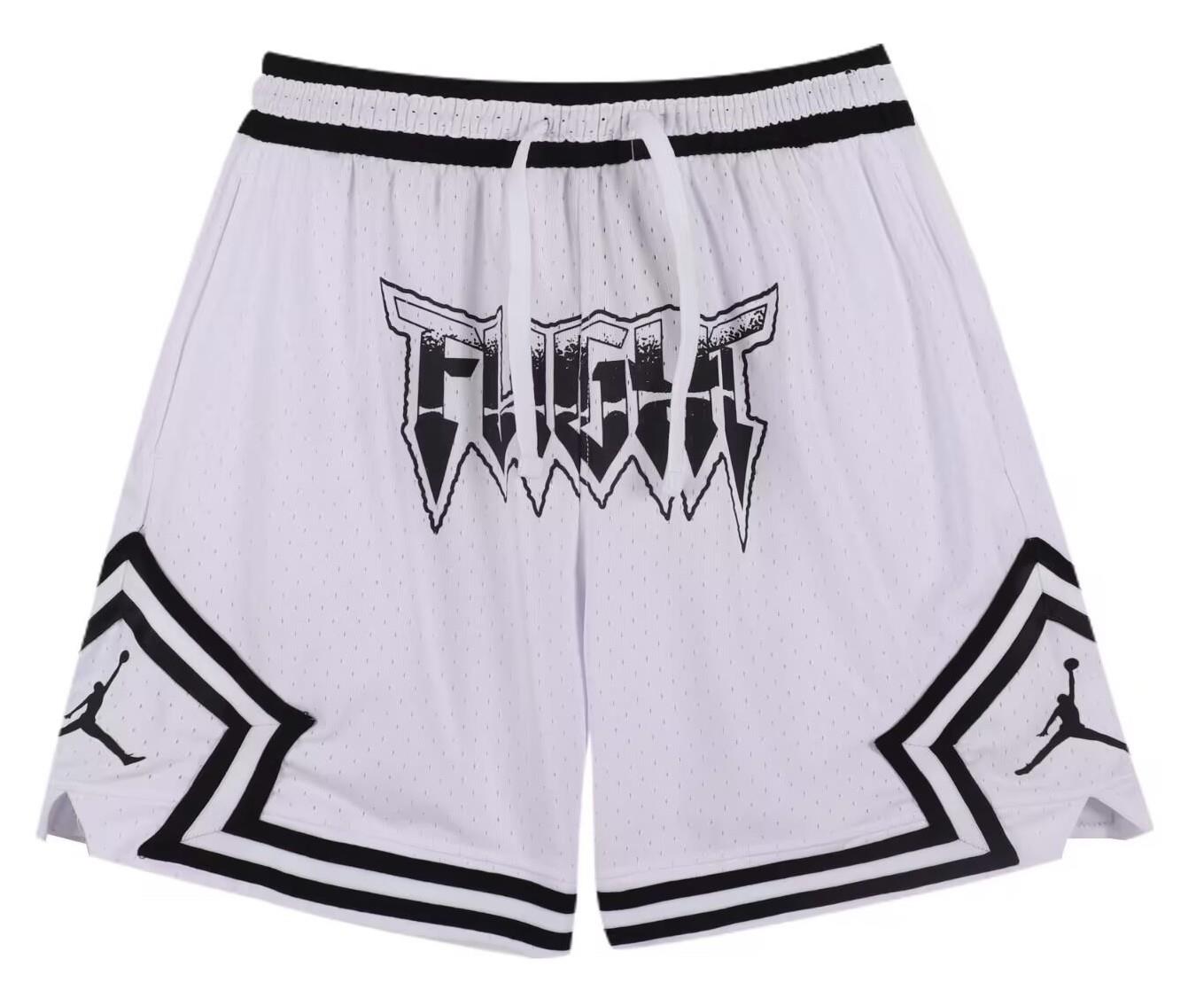 מכנסי אייר ג'ורדן Air Jordan Fight לבן