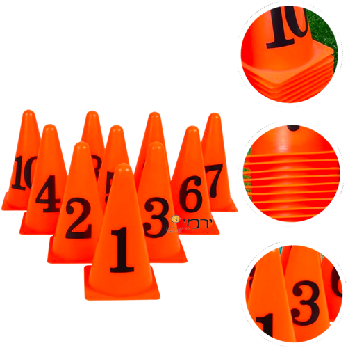 סט קונוס 1-10 איכותי