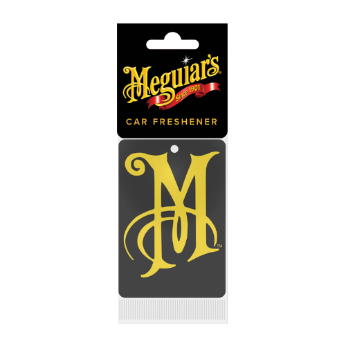 מפיץ ריח שחור לרכב ''בלאק דיימונד'' - CAR AIR FRESHENER BLACK DIAMOND מבית MEGUIAR'S | גודל M
