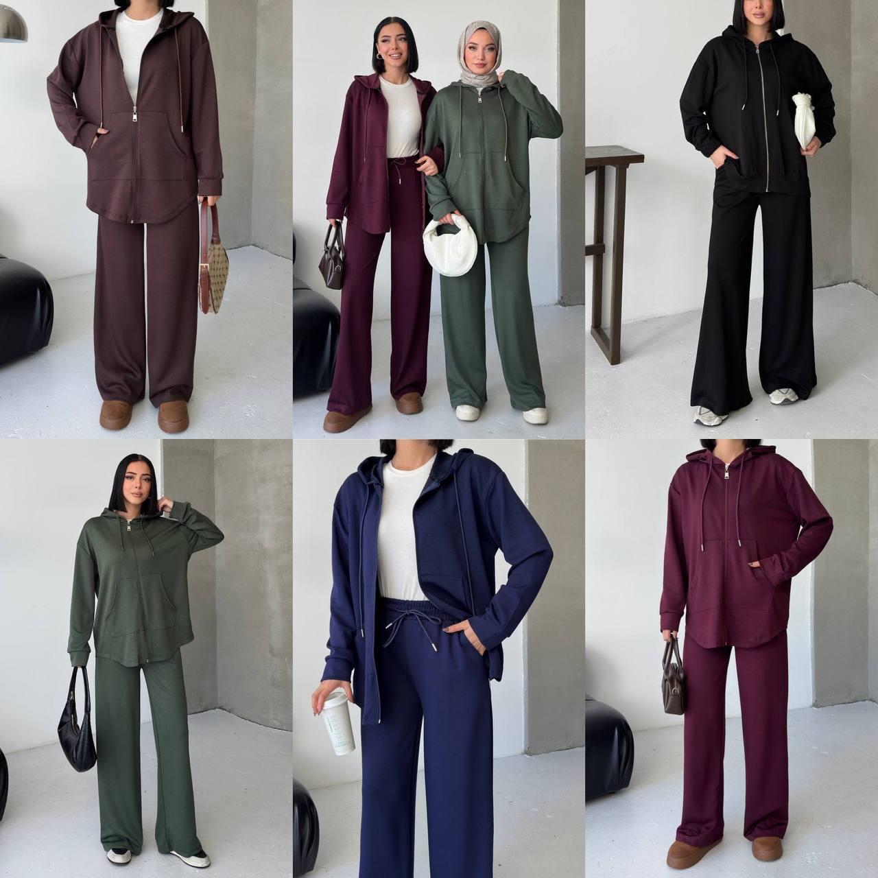 חליפת פנאי רוכסן