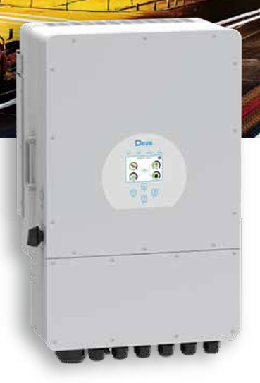 ממיר DEYE היברידי תלת פאזי 12K מתח נמוך