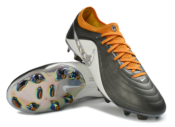 נעלי כדורגל נייק Nike Tiempo Legend אפור כתום