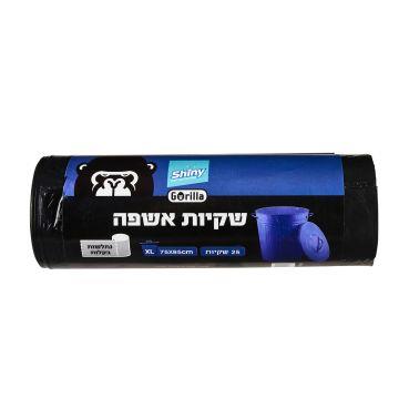 25 שקיות אשפה נתלשות בקלות 75*85 ס"מ