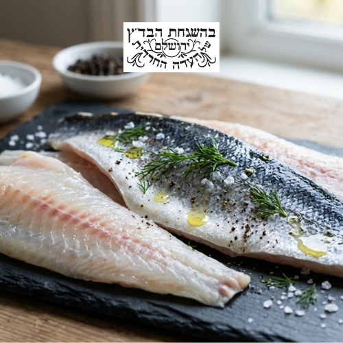 דג לברק בוואקום קפוא