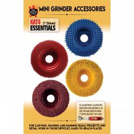 סט 4 דיסקים לגילוף 2