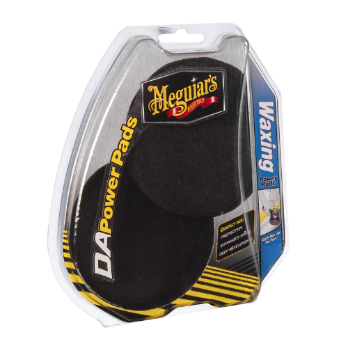 סט פדים שחורים לראש מקדחת DA פוליש - DA POWER POLISHING PADS KIT מבית MEGUIAR'S