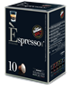 12 מארזים [120 קפסולות] קפה אספרסו INTENSO [אפור] (תואמות Nespresso)