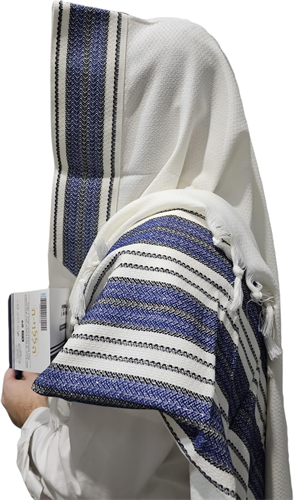 טלית גדול צמר - הללויה