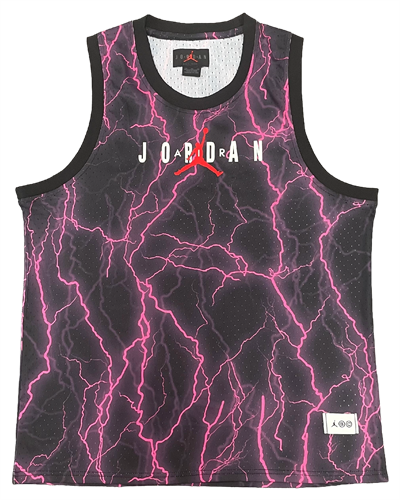 גופיית אייר ג'ורדן Air Jordan שחור ורוד