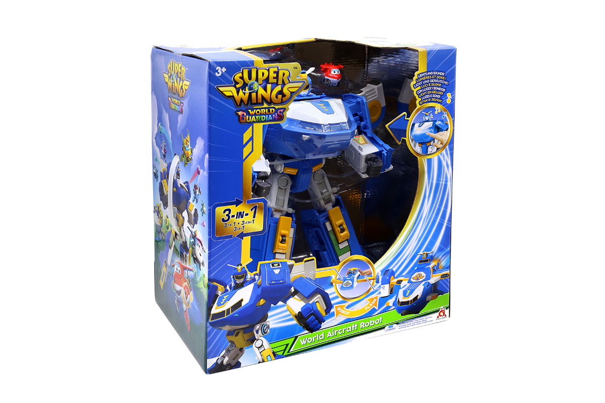 מטוסי על- מנחת המטוסים משנה צורה לרובוט