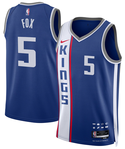 גופיית סקרמנטו דיארון פוקס NBA כחולה