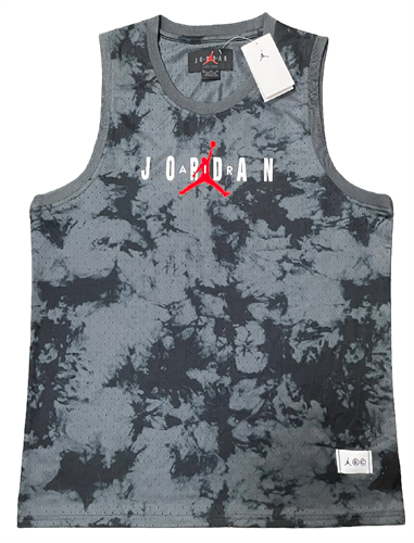 גופיית אייר ג'ורדן Air Jordan שחור אפור