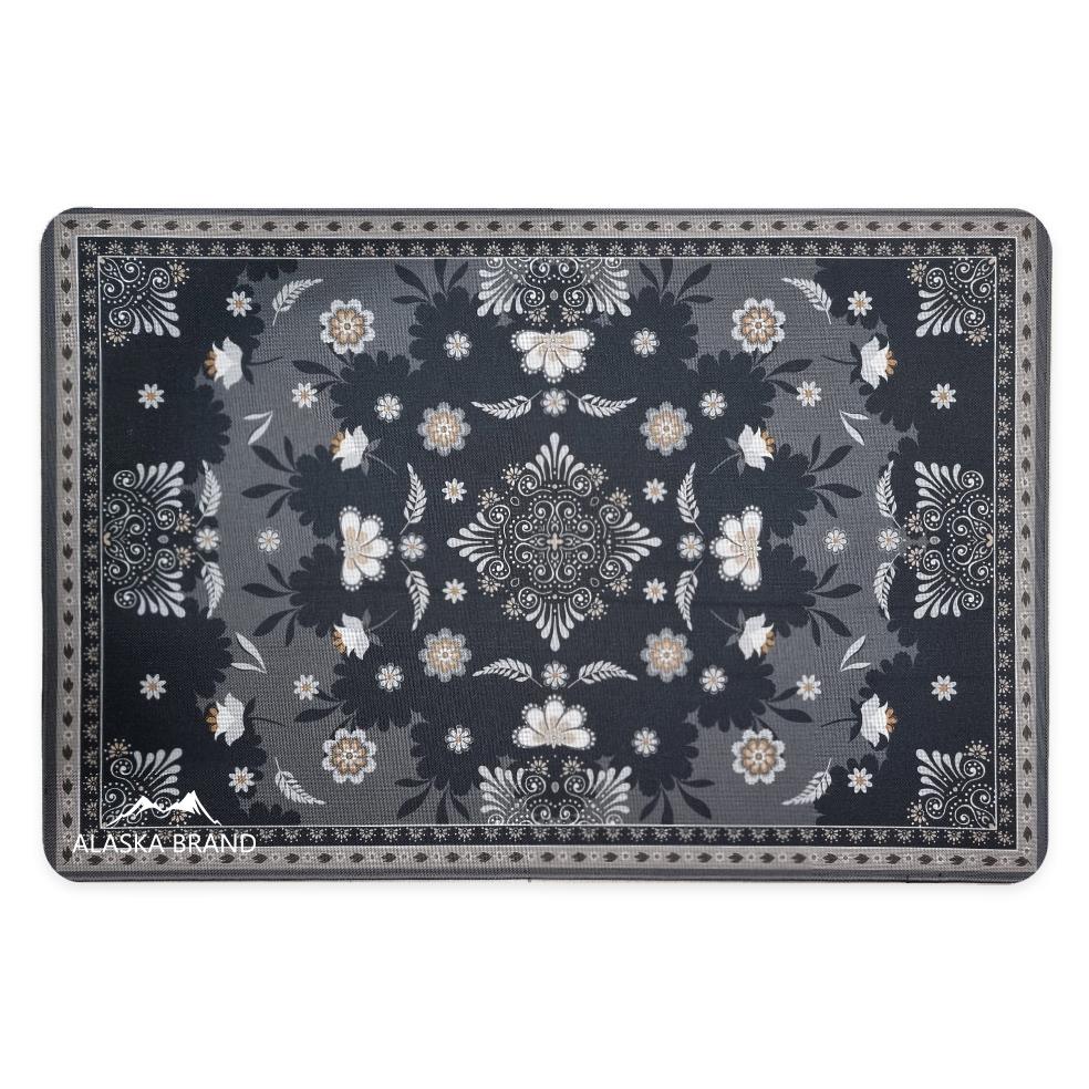 שטיח מטבח איכותי בתוספת גומי בתחתית דגם - 50 (מתנקה בקלות!)