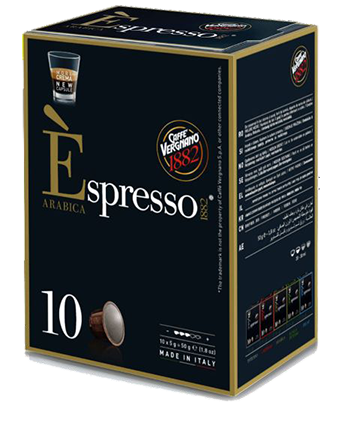 12 מארזים [120 קפסולות] קפה אספרסוARABICA [זהב] (תואמות Nespresso)