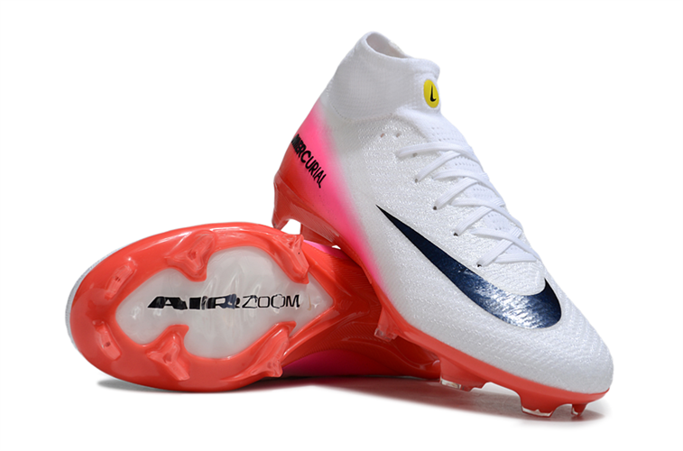 נעלי כדורגל Nike Air Zoom Mercurial Elite לבן ורוד