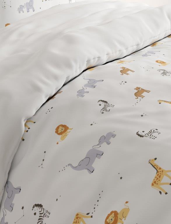 סט מצעים יחיד 100% כותנה דגם - ירדן