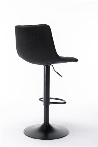 כסא בר מעוצב דגם בלגיה צבע שחור בד כסא בר מעוצב דגם בלגיה צבע שחור בד