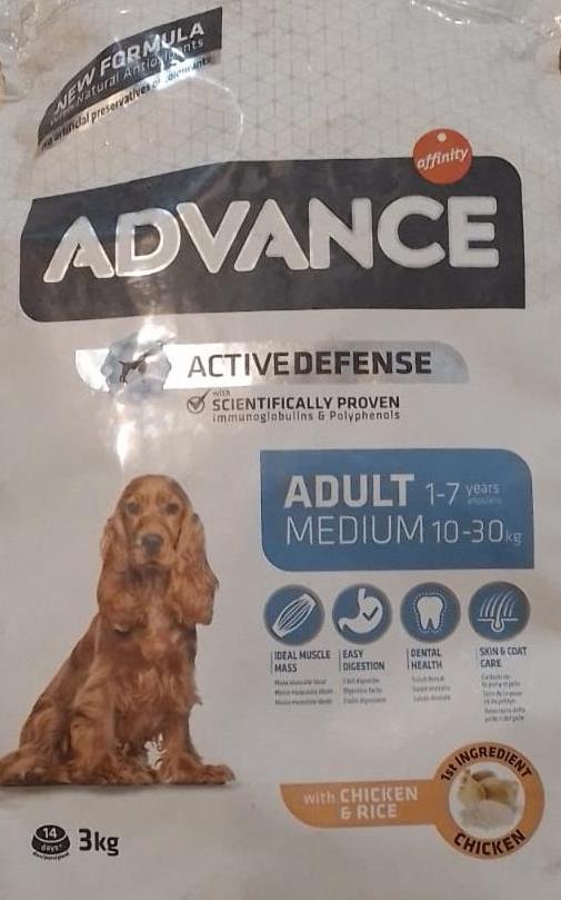 אדוונס עוף לכלב בוגר 3 ק"ג-Advance