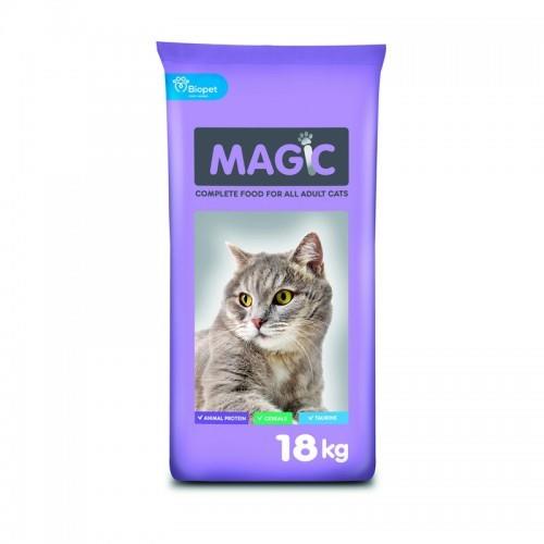 מג׳יק מזון לחתולים בוגרים 18 ק"ג - Magic
