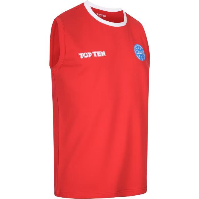 חולצת תחרות WAKO Kick Light Basic – אדום חולצת תחרות WAKO Kick Light Basic – אדום