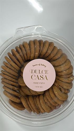 עוגיות פרימיום דולצ'ה קאסה-אספרסו אגוזים