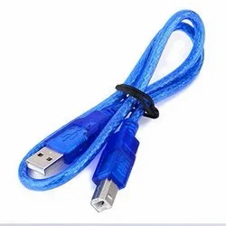 כבל  USB TYPE A-B למיקרו-בקר ארדואינו - 30 סמ