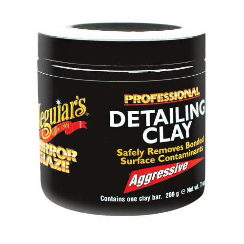 פלסטלינה אגרסיבית לניקוי עומק לרכב - DETAILING CLAY AGGRESSIVE מבית MEGUIAR'S | תכולה 200 גרם