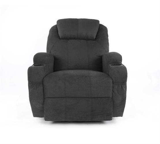 כורסאת טלוויזיה מתנדנדת מעוצבת יוקרתית דגם פרו צבע שחור