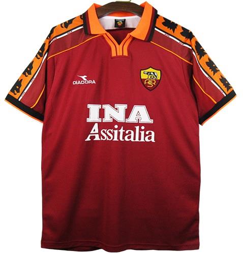 רומא חולצת בית רטרו 1998/99