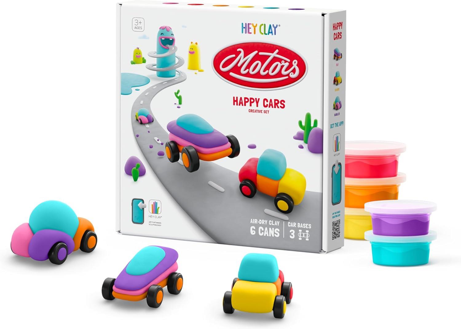 היי קליי - Hey Clay - סט מכוניות עליזות היי קליי - Hey Clay - סט מכוניות עליזות
