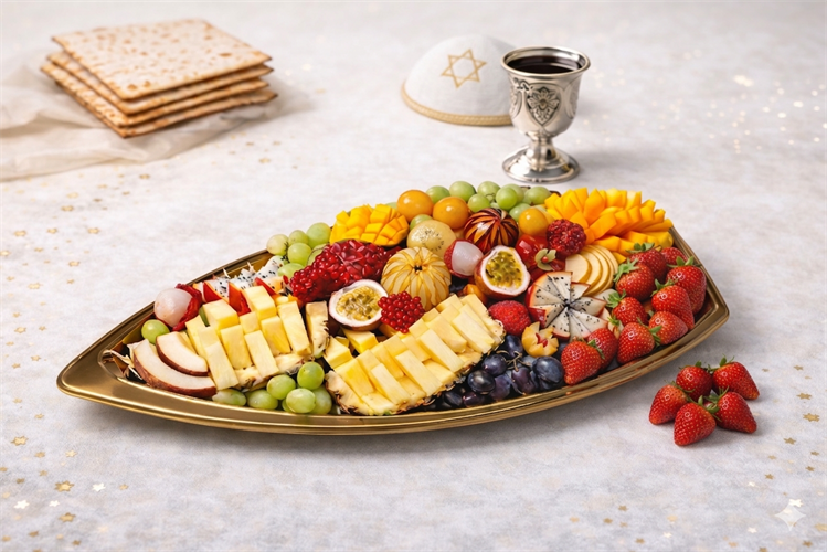 יצירת הפירות - מגש השף