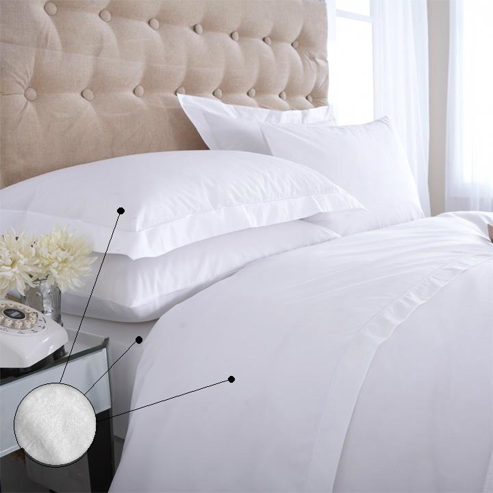 מצעים יוקרתיים 300 חוט Premium קולקציית בתי מלון 100% כותנה סאטן (מבחר מידות)