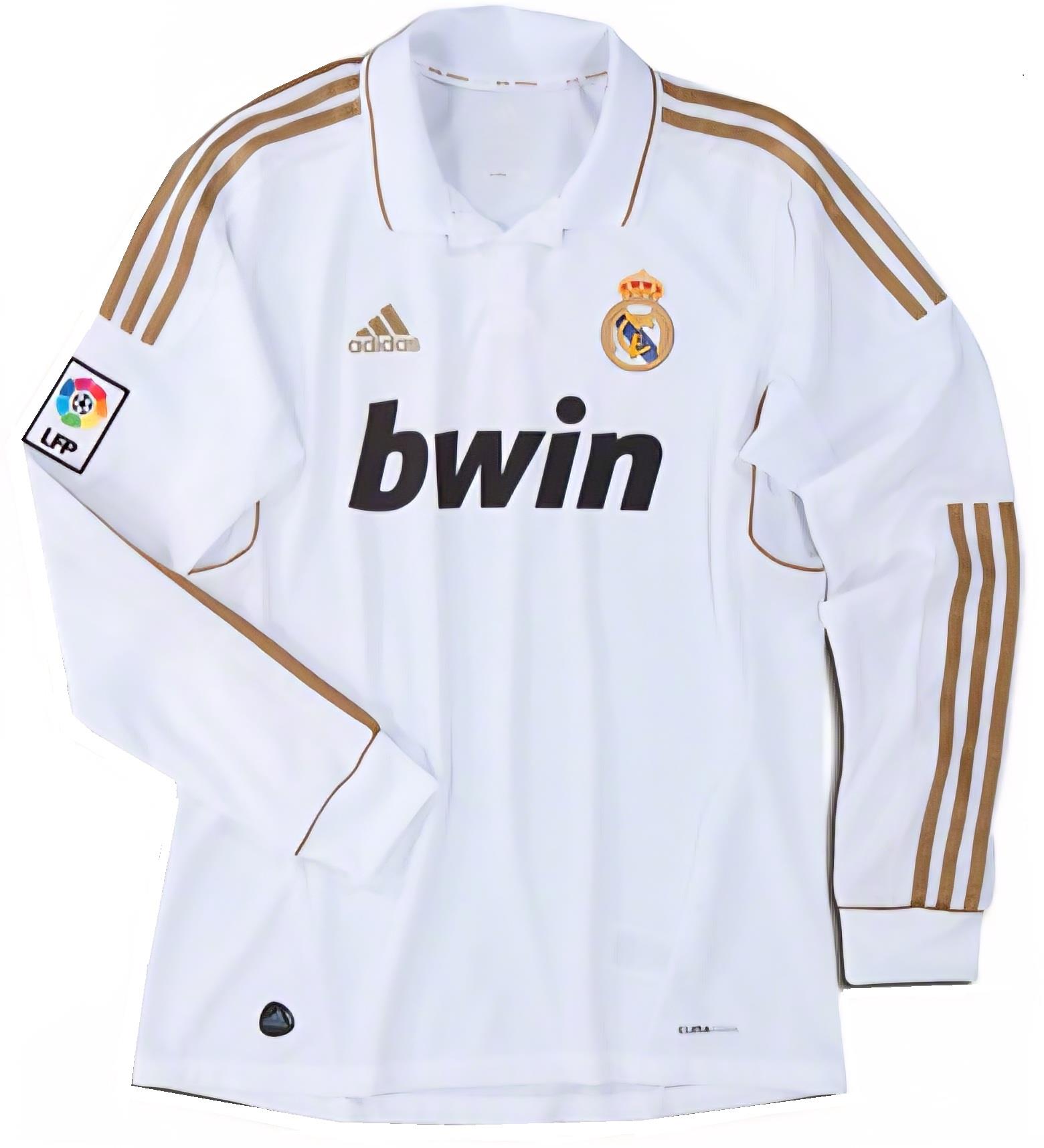 ריאל מדריד בית חולצת עבר ארוכה 2011/12