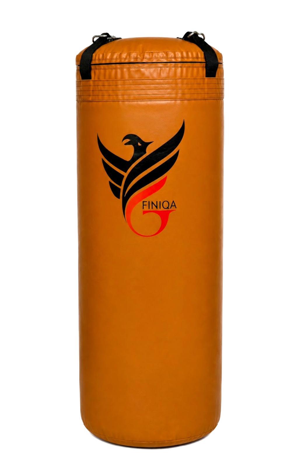 שק אגרוף מקצועי FINIQA 160×60 ס״מ – 100 ק״ג - חום