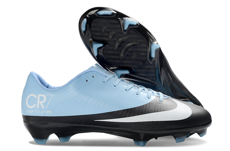 נעלי כדורגל CR7 רונאלדו Nike Air Zoom Mercurial כחול שחור