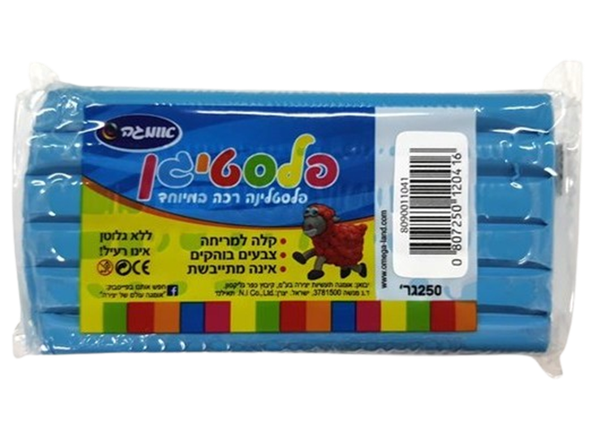 פלסטלינה רכה במיוחד לפי גוון