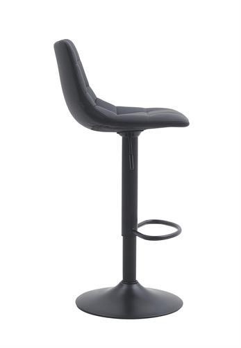 כסא בר מעוצב דגם בלגיה צבע דמוי עור שחור כסא בר מעוצב דגם בלגיה צבע דמוי עור שחור