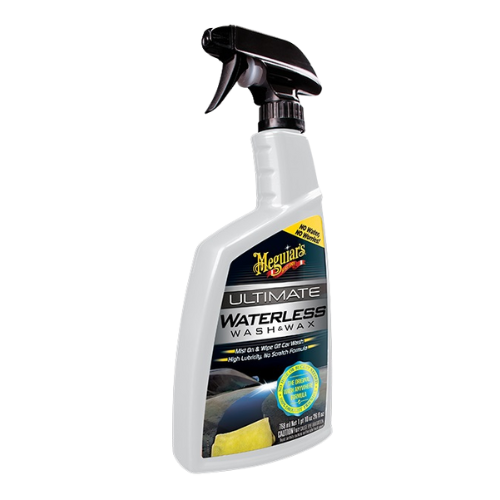 ספריי שטיפה+ווקס ללא מים - ULTIMATE WATERLESS WASH&WAX מבית MEGUIAR'S | תכולה 768 מ''ל