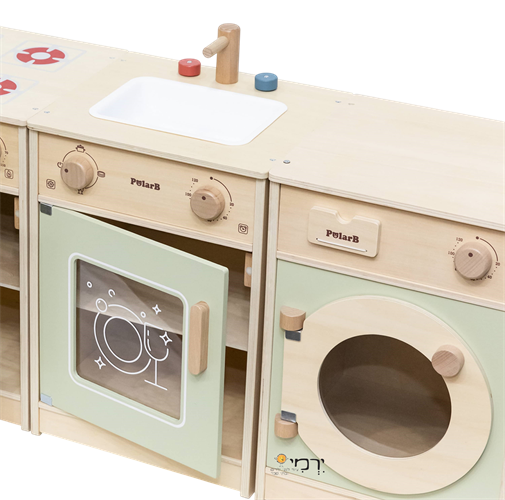 מטבח לפעוטות 4 חלקים