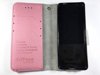 מגן ספר BriTone לשיאומי +XIAOMI QIN 1S בצבע ורוד