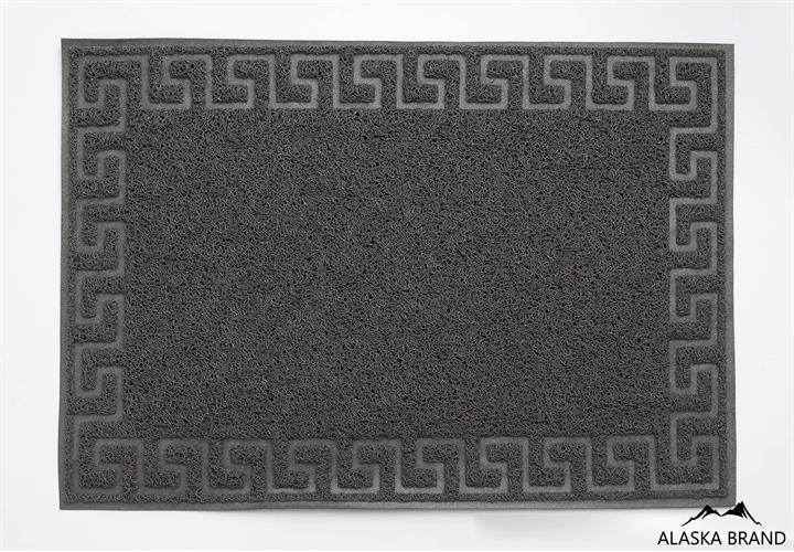שטיחי סף / כניסה לבית באיכות גבוהה דגם תלמה - אפור כהה