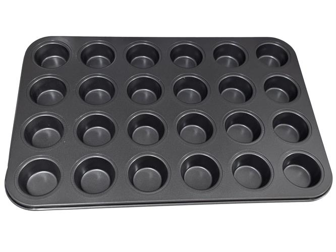 תבנית מיני מאפינס 24 שקעים