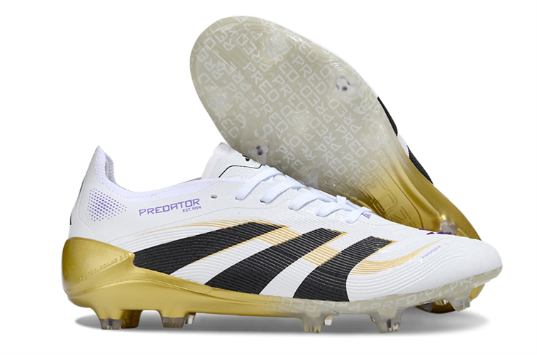 נעלי כדורגל אדידס Adidas Predator Elite לבן זהב