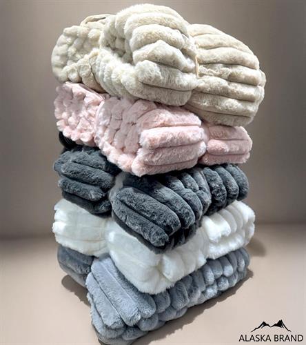 שמיכת החלומות! דו צדדית מפנקת דגם - מינק עדי | *חיסול סוף עונה*